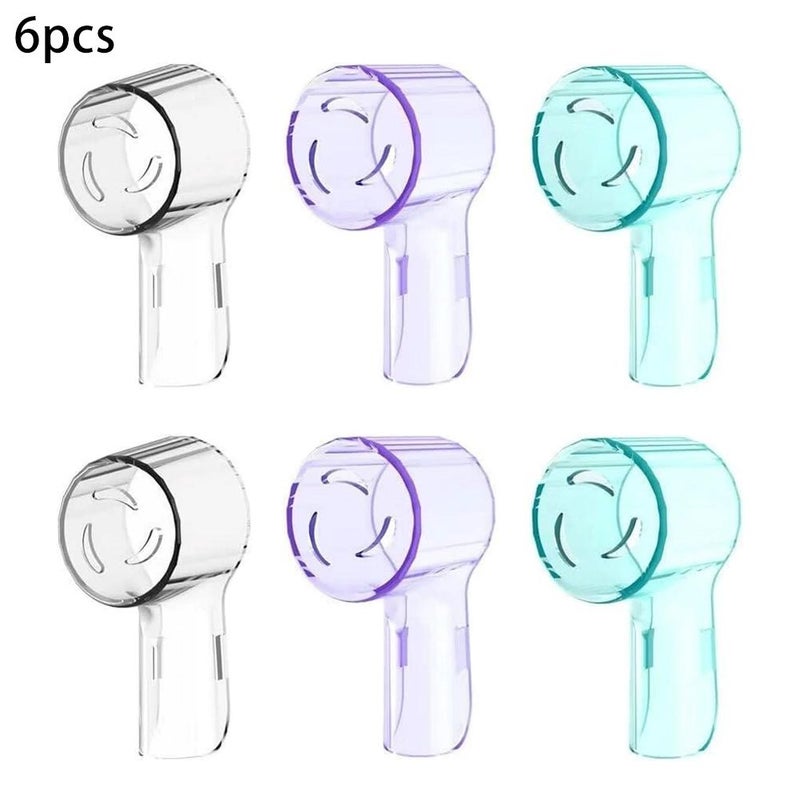 غطاء رأس فرشاة الأسنان الكهربائية غطاء واقي غطاء ملحق، مناسب لفرشاة الأسنان من سلسلة Oral-B iO ذات الرأس الدائري.